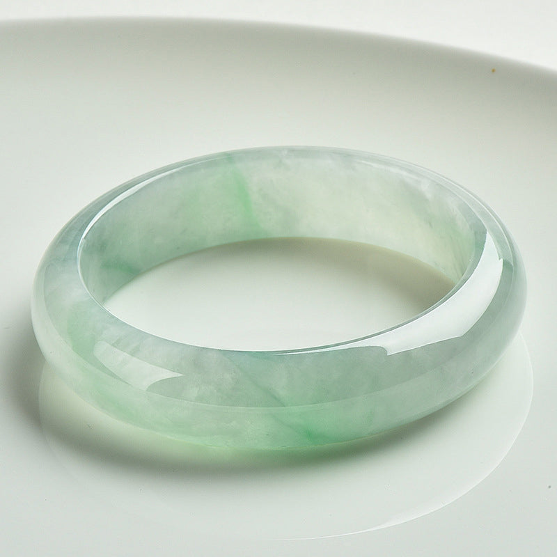 KarmaRipple's Authentic Jade Prosperity Wealth Fortune Bangle Bracelet p1