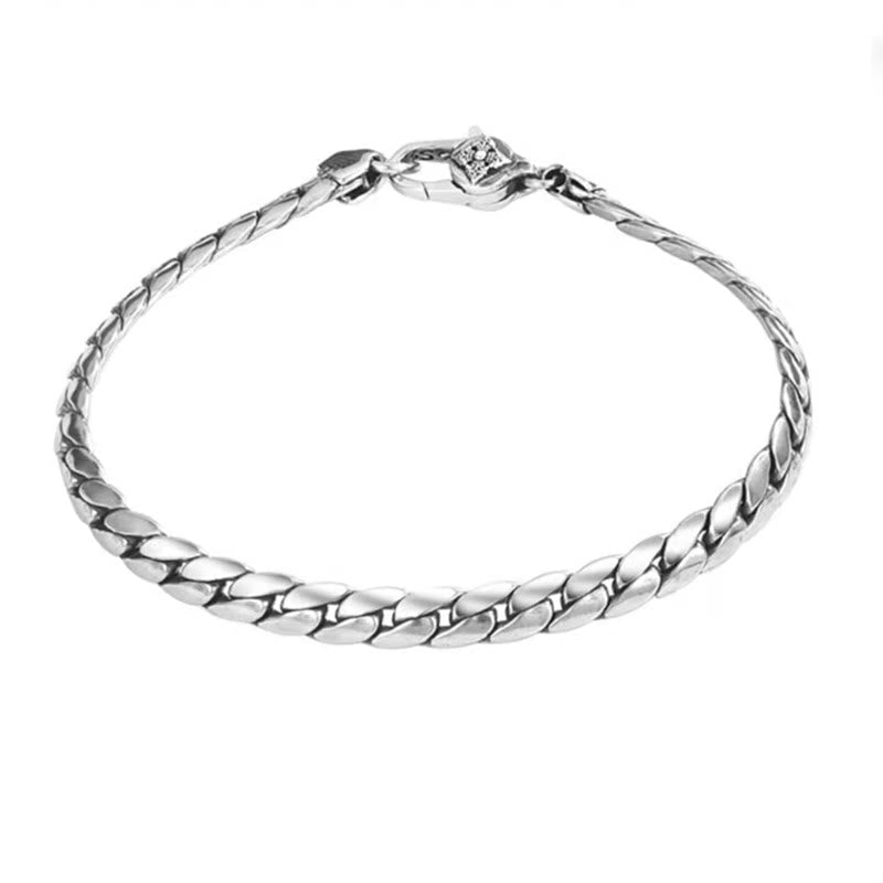 KarmaRipple's Double Dorje Vajra Strength Punk Bronze Chain Bracelet Pendant p13