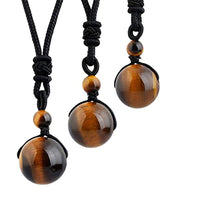 Pendentif de protection en œil de tigre tibétain de KarmaRipple