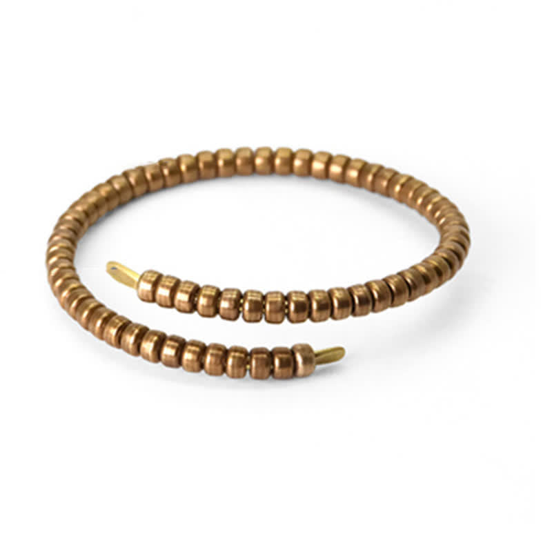 KarmaRipple's Vintage Design Bronze Balance Adjustable Cuff Bracelet p10