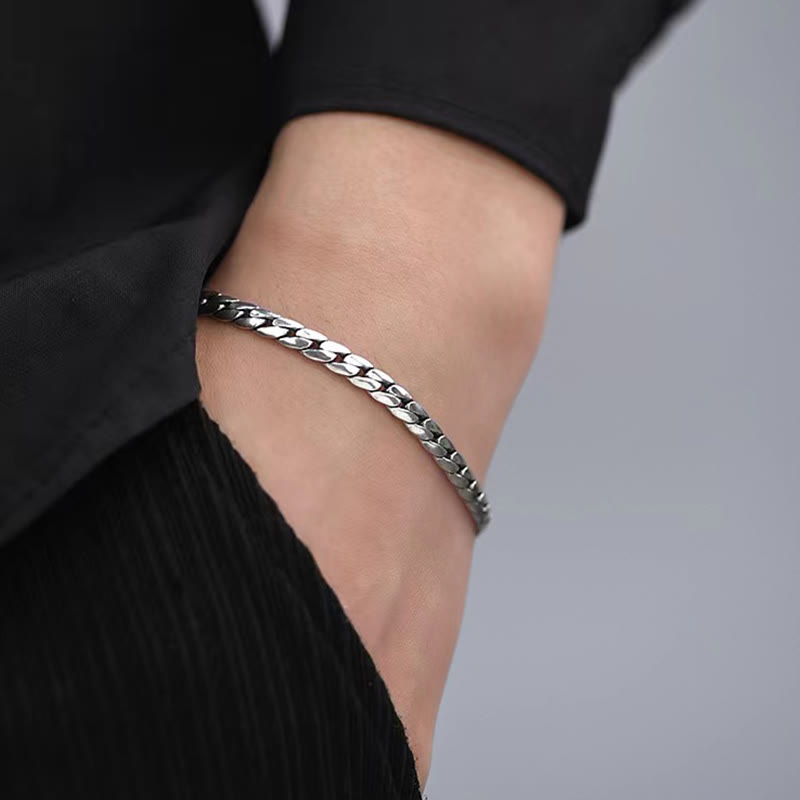 KarmaRipple's Double Dorje Vajra Strength Punk Bronze Chain Bracelet Pendant p8