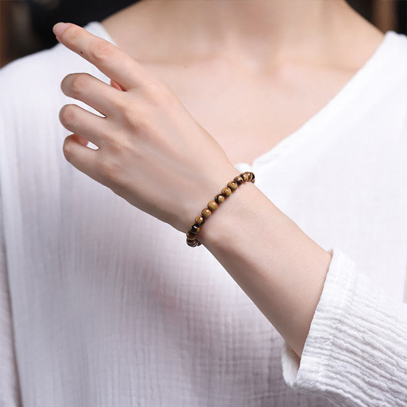 KarmaRipple's 925 Sterling Silver Authentic Golden Sea Willow Zakiram Goddess of Wealth Fortunate fortune Fu Character Success Bracelet p11