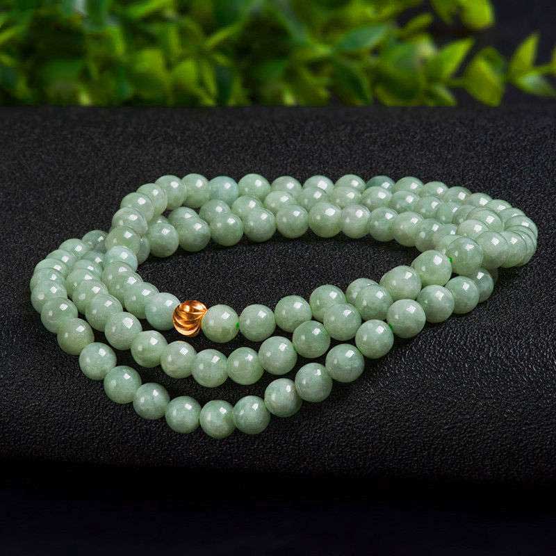 KarmaRipple's 108 Beadwork Jade Fortune Bracelet Mala p7