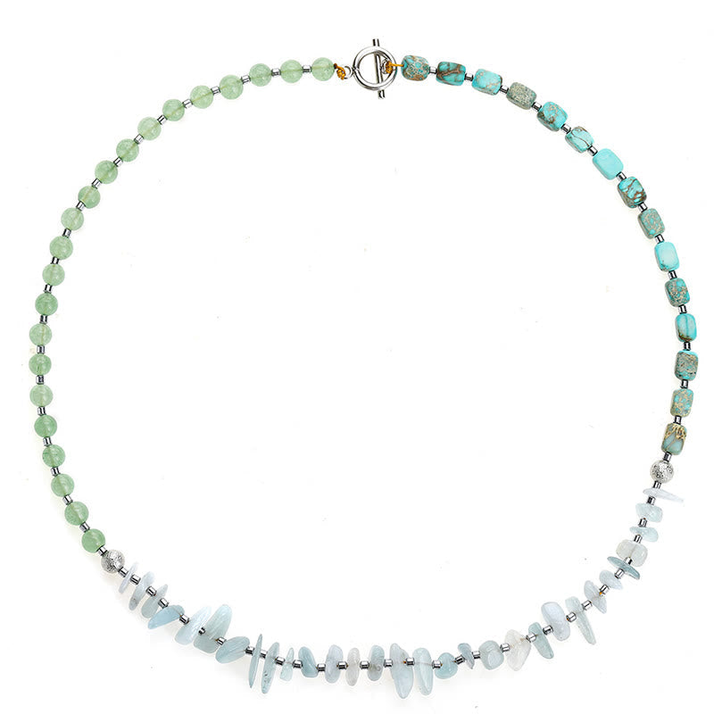 KarmaRipple's Green Emperor Stone Green Aventurine Happiness Triple Wrap Bracelet p12