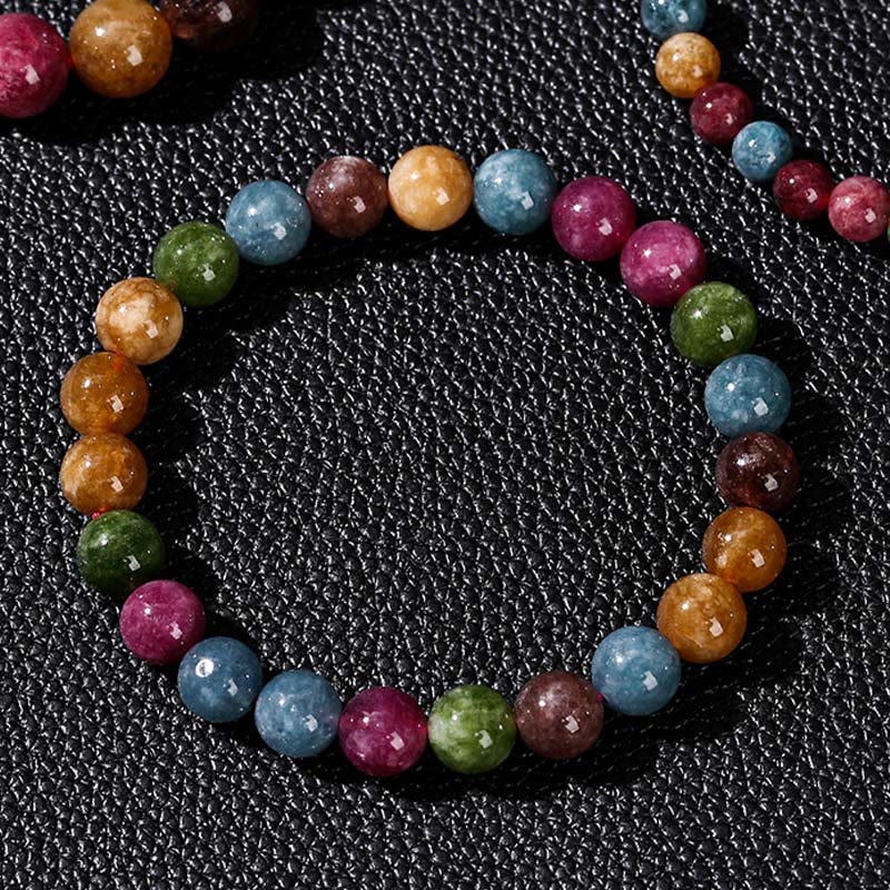 KarmaRipple's Multicolor Tourmaline Positive Bracelet p9