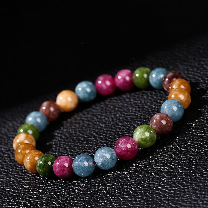 KarmaRipple's Multicolor Tourmaline Positive Bracelet p2