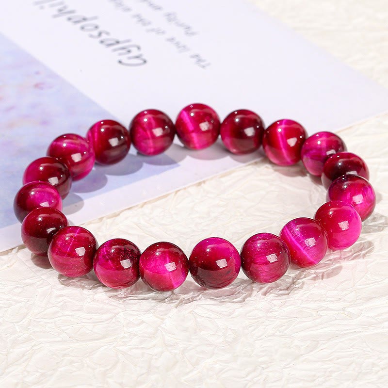 KarmaRipple's Red Tiger Eye Calm Bracelet p10