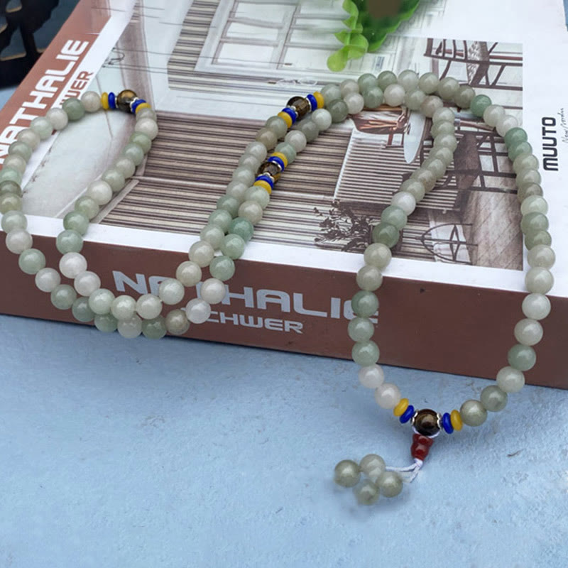 KarmaRipple's 108 Mala Beadwork Authentic Shetai?jade Fortune Prosperity Bracelet p3