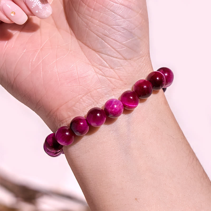 KarmaRipple's Red Tiger Eye Calm Bracelet p9
