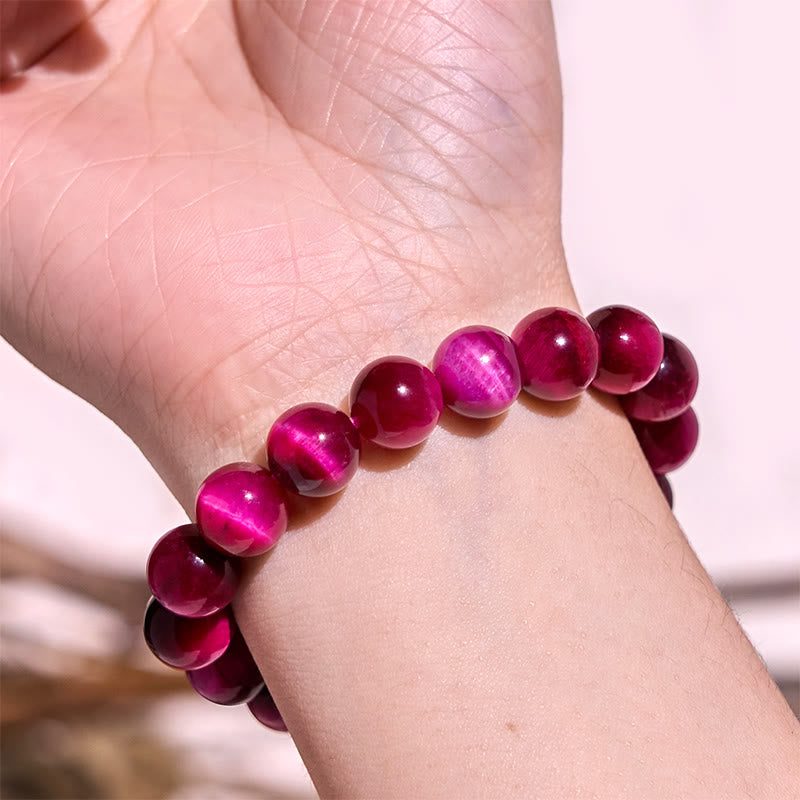 KarmaRipple's Red Tiger Eye Calm Bracelet p2