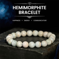 Bracelet d'énergie calme en hémimorphite de KarmaRipple