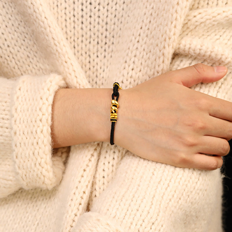 KarmaRipple's 999 Gold Year of the Snake Handcrafted Strength?Bracelet p16