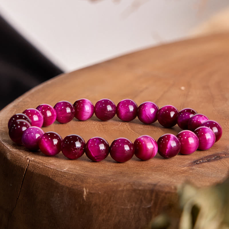 KarmaRipple's Red Tiger Eye Calm Bracelet p3