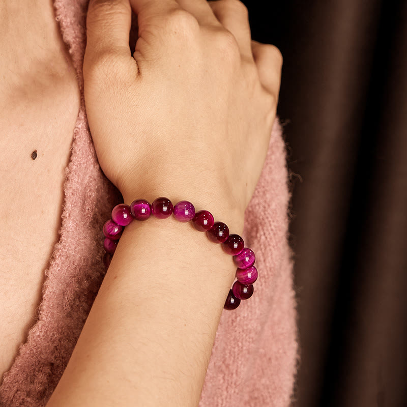 KarmaRipple's Red Tiger Eye Calm Bracelet p5