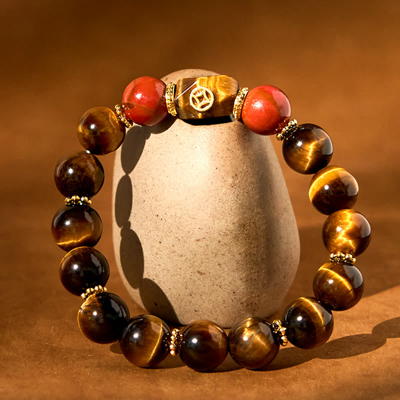 KarmaRipple's Tiger Eye Courage Bracelet p2