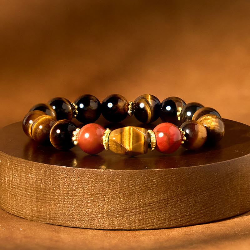 KarmaRipple's Tiger Eye Courage Bracelet p1