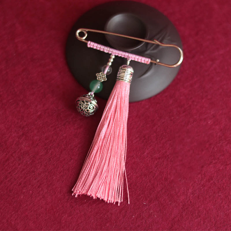 KarmaRipple's Retro Bell Tassels Brooch p20