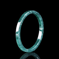 Bracelet fin en jade authentique Abundance de KarmaRipple
