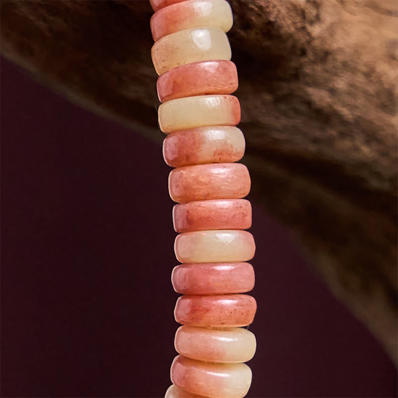 KarmaRipple's Authentic Tibetan Camel Bone Purple Blood Beadwork Keep Away Evil Spirits Bracelet p5