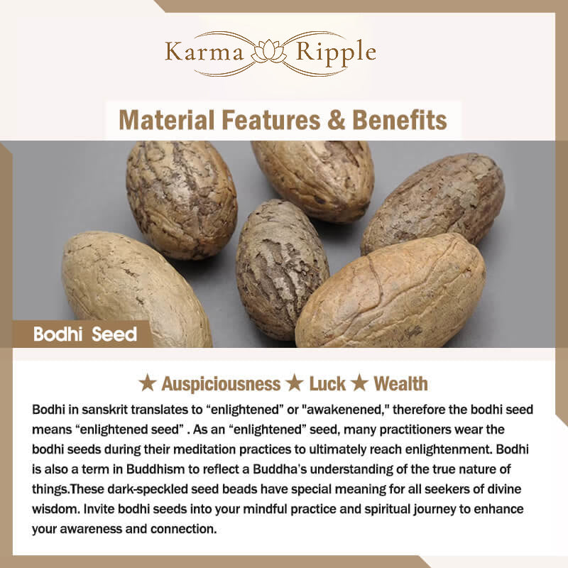 KarmaRipple's Tibetan Rosewood Mala Protection Calm Bracelet p9