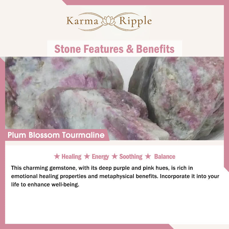 KarmaRipple's Keep Calm Purple Series Balancing Love Bracelet p25