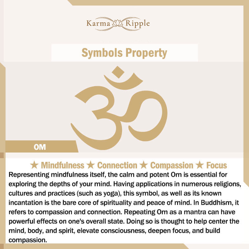 KarmaRipple's 108 Mala Beadwork Indian Agate Lotus OM Buddha Tree of life Positive Calm Bracelet p6