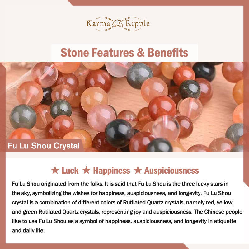 KarmaRipple's Authentic Fu Lu Shou Gemstone Hetian Ivory Jade Pearl Fortune Bracelet p6