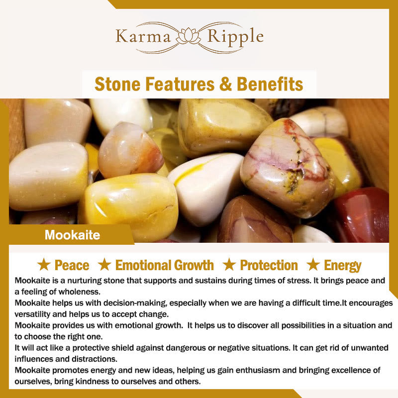 KarmaRipple's Authentic South Red Agate Pearl Peace Lock Talisman Positive Bracelet p6