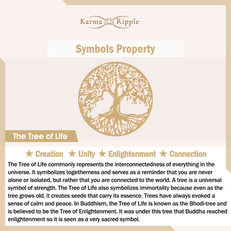 KarmaRipple's 108 Mala Beadwork Indian Agate Lotus OM Buddha Tree of life Positive Calm Bracelet p11