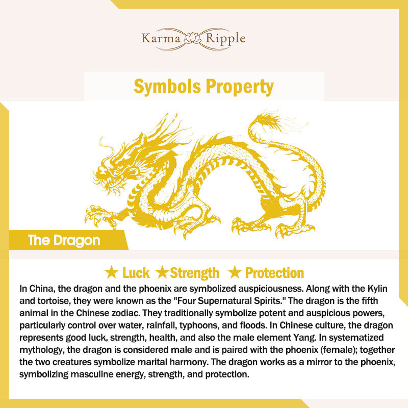 KarmaRipple's Soul Cleansing Black Obsidian Phoenix Dragon Bracelet p8