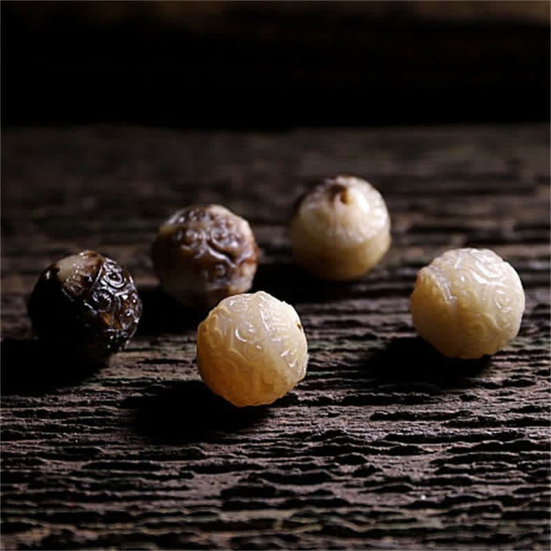 KarmaRipple's Tibetan 108 Mala Beadwork Yak Bone Balance Strength Mala Bracelet p13