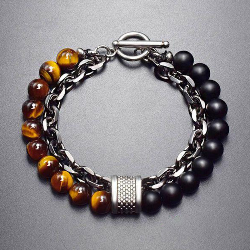 KarmaRipple's Authentic Tiger Eye Lazurite Protection Bracelet p10