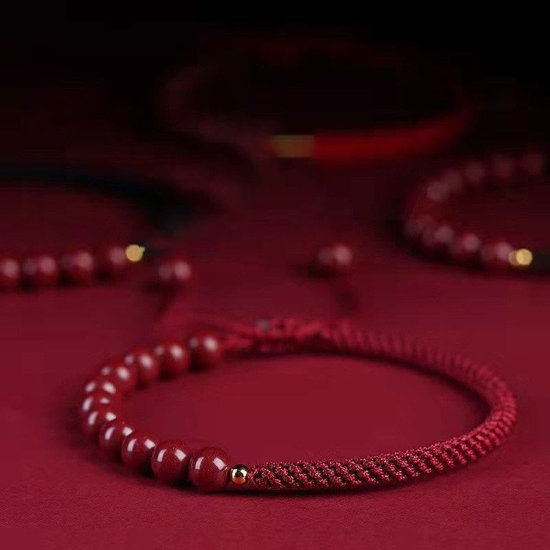 KarmaRipple's Authentic Cinnabar King Kong Weave Blessing String Bracelet p15