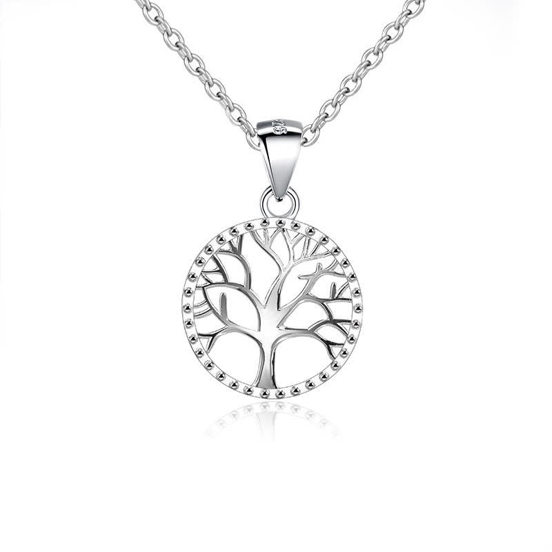 KarmaRipple's The Tree of Life 925 Sterling Silver Creation Pendant Necklace p2