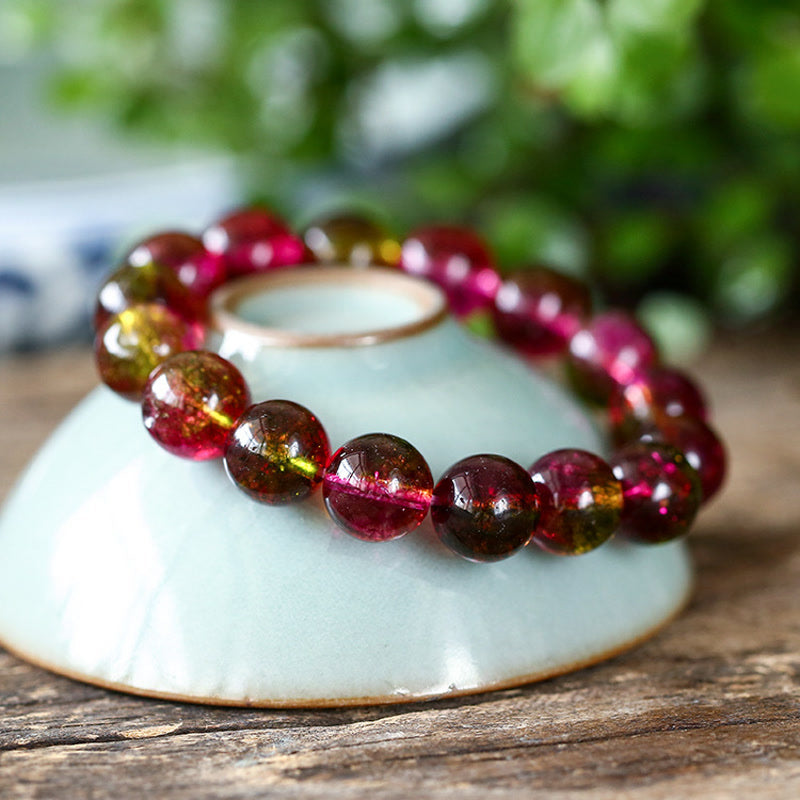 KarmaRipple's Authentic Tourmaline Love Wisdom Bracelet p5