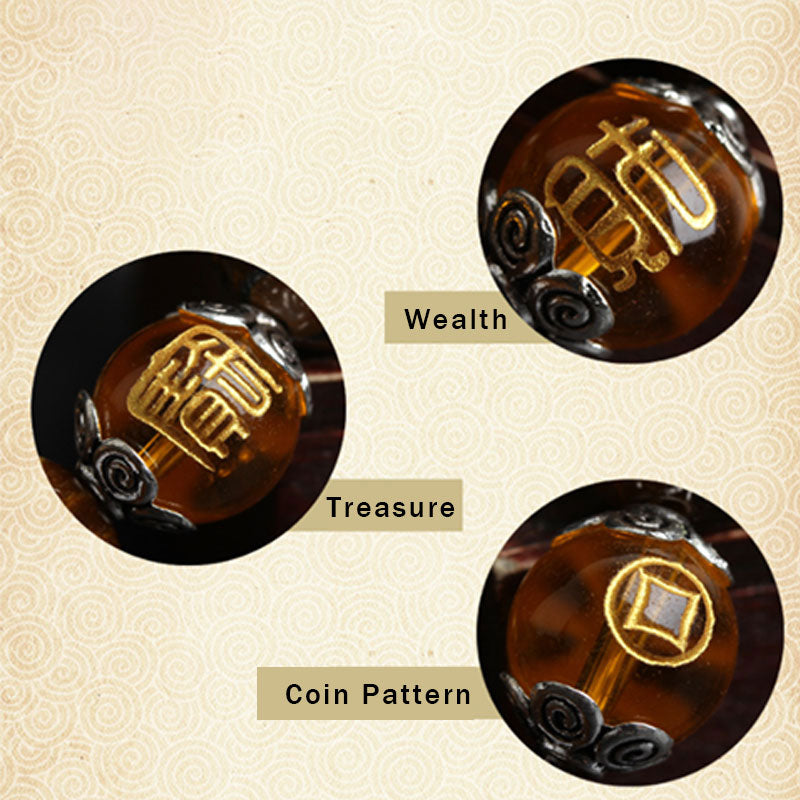 KarmaRipple's Tiger Eye Bead Fortune Prosperity Bracelet p9