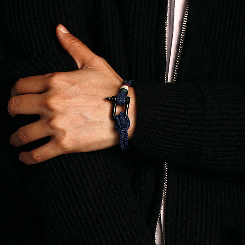 KarmaRipple's Simple Design Fortune Stainless Steel Buckle Bracelet p6