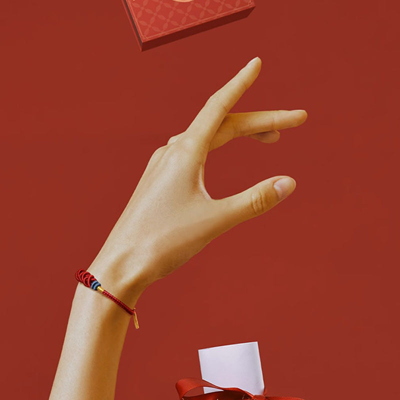 KarmaRipple's 925 Sterling Silver Koi Fish Talisman Wealth Success Woven Bracelet p10