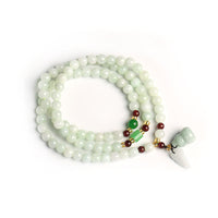 Bracelet d'abondance authentique en jade Pixiu Bouddha de KarmaRipple