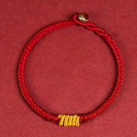 Bracelet tressé King Kong Weave Fortune Protection fabriqué à la main par KarmaRipple