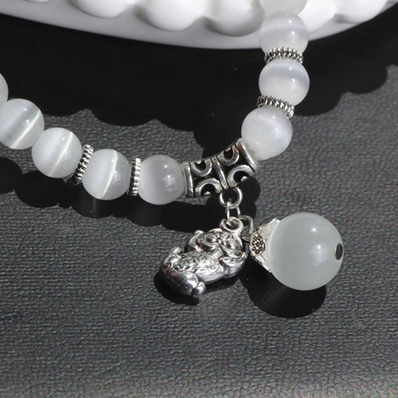 KarmaRipple's Cat Eye PiXiu Support Triple Wrap Bracelet p11