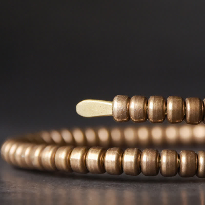 KarmaRipple's Vintage Design Bronze Balance Adjustable Cuff Bracelet p8