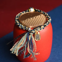 Bracelet fait main Om Mani Padme Hum Peace de la déesse de la richesse Zakiram de KarmaRipple
