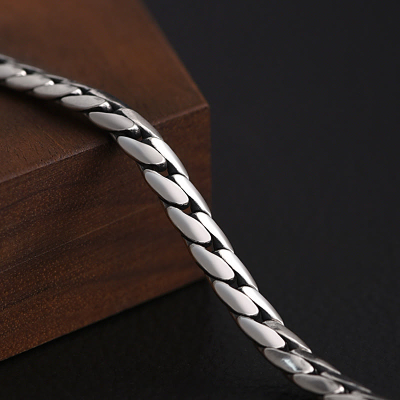 KarmaRipple's Double Dorje Vajra Strength Punk Bronze Chain Bracelet Pendant p5