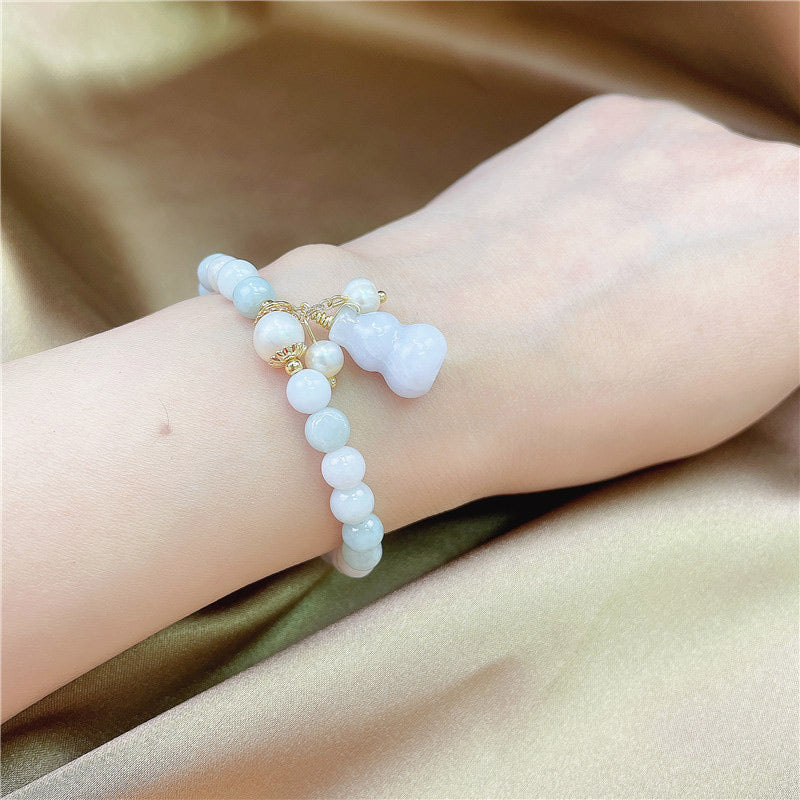 KarmaRipple's Jade Gourd Blessing Protection Talisman Bracelet p3