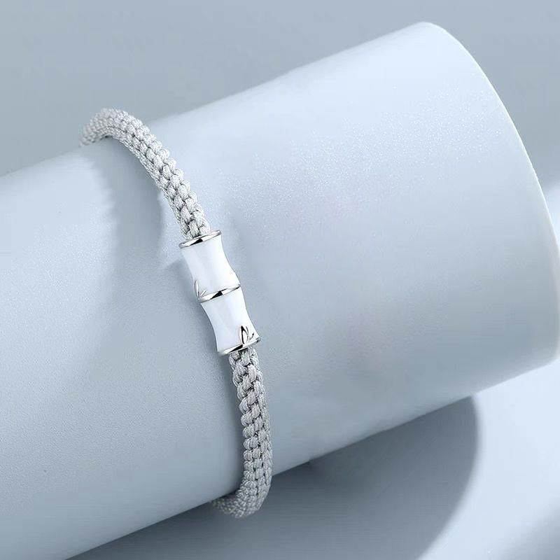 KarmaRipple's Bamboo Pattern Balancing Pair Rope Bracelet p22