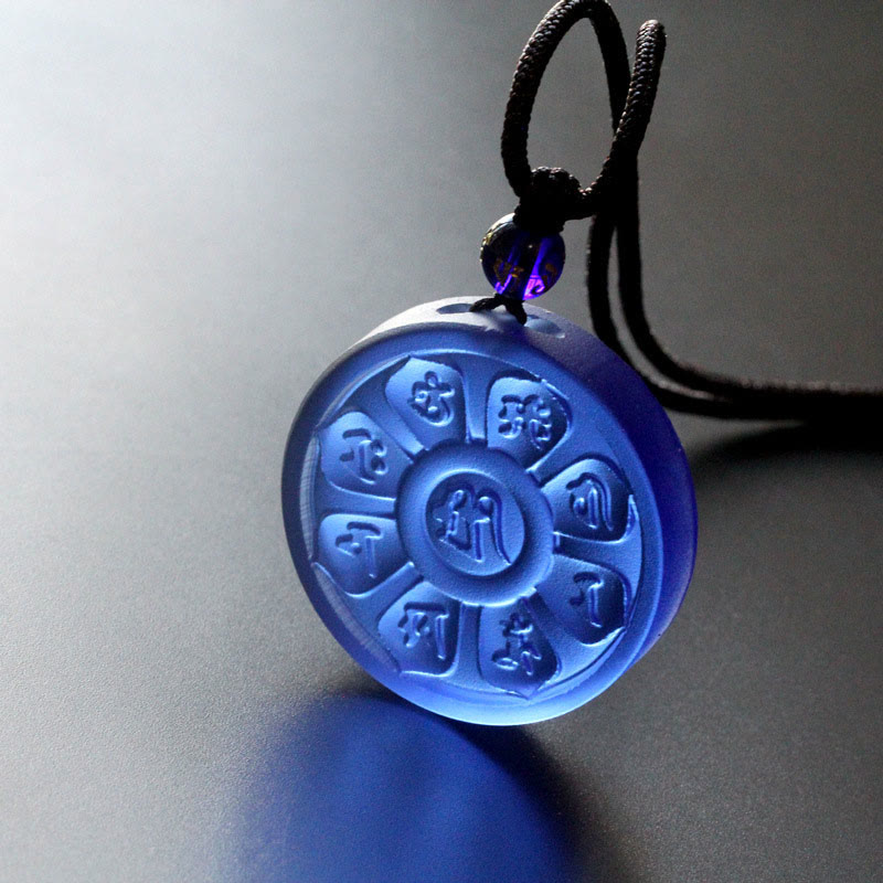 KarmaRipple's Liuli Manjusri Lotus Enlightenment Pendant p3