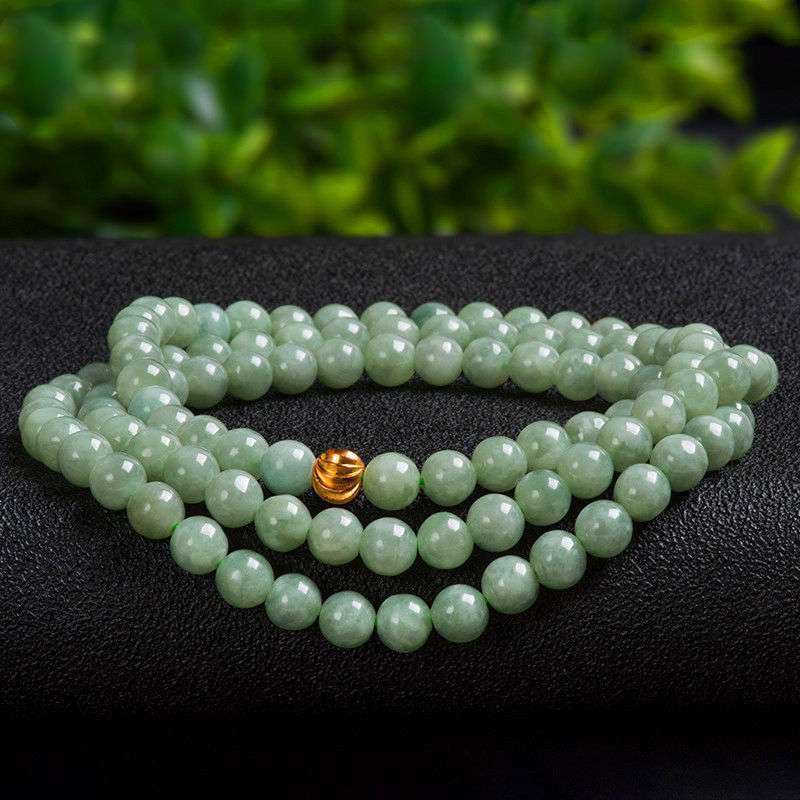 KarmaRipple's 108 Beadwork Jade Fortune Bracelet Mala p6