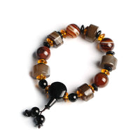 Bracelet porte-bonheur authentique en sardonyx de KarmaRipple
