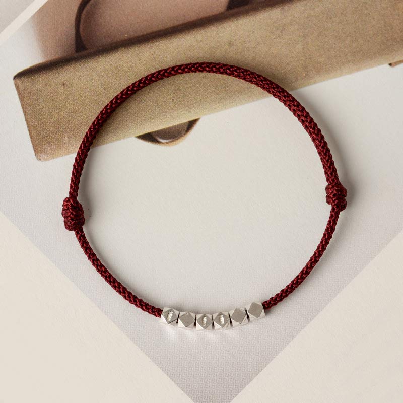 KarmaRipple's 925 Sterling Silver Red String Braid Bracelet Anklet p20